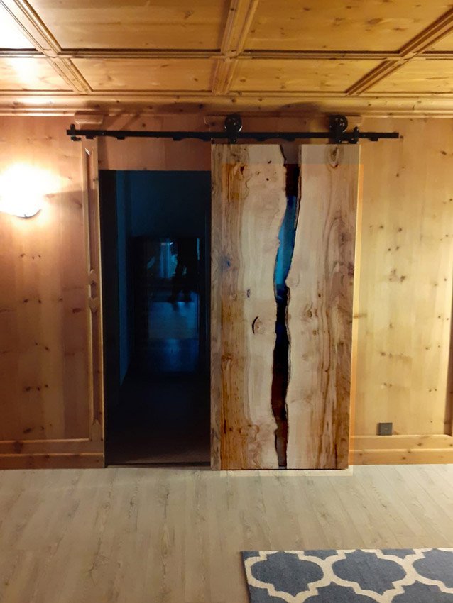 porta resina legno castagno azimut desing